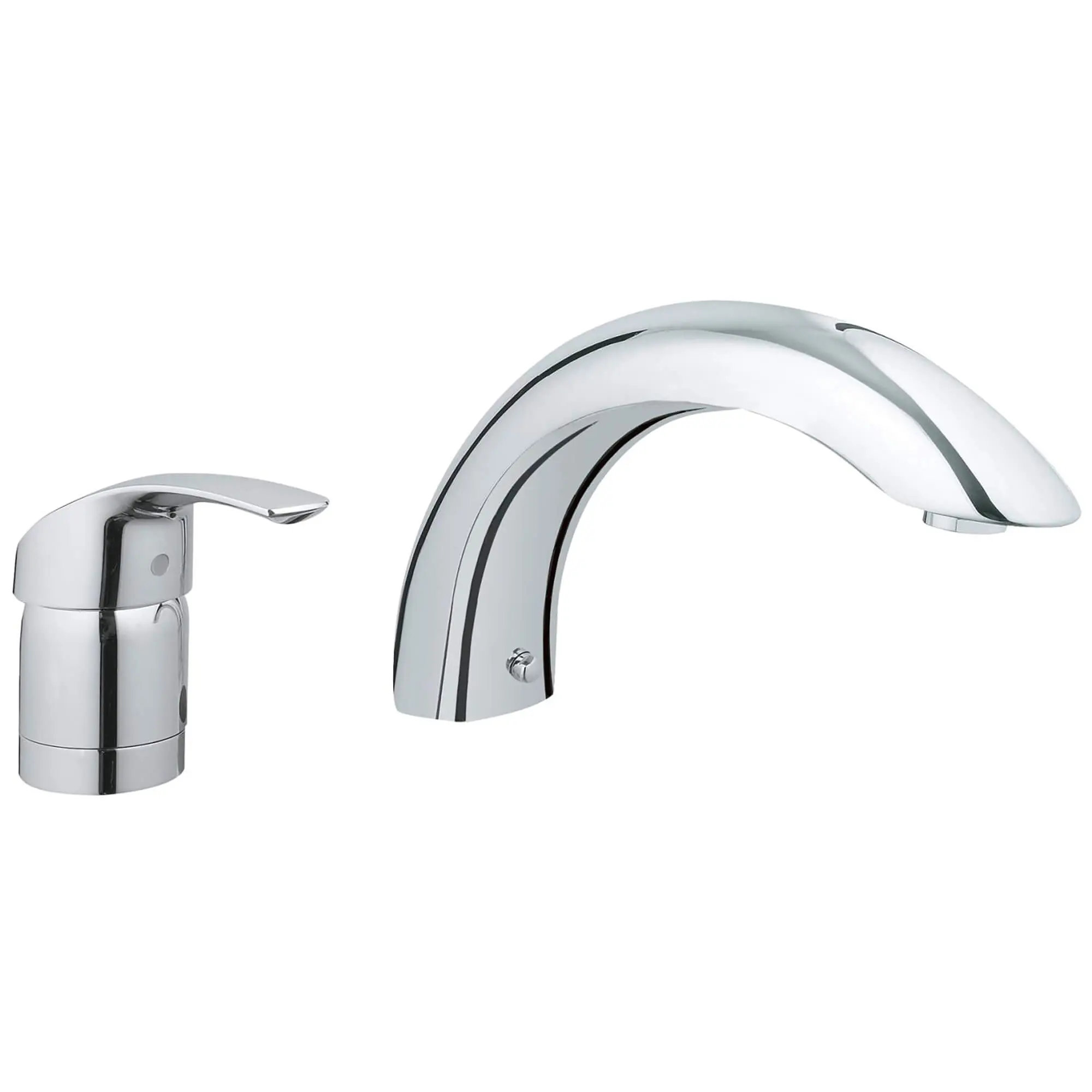 2-Hole Single-Handle Deck Mount Roman Tub Faucet